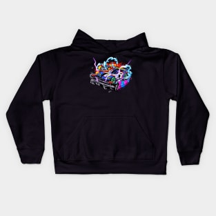 Magnum Saber 90s Anime Kids Hoodie